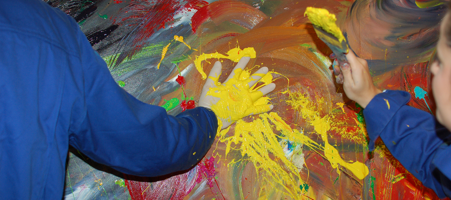 Action Painting als Teamevent